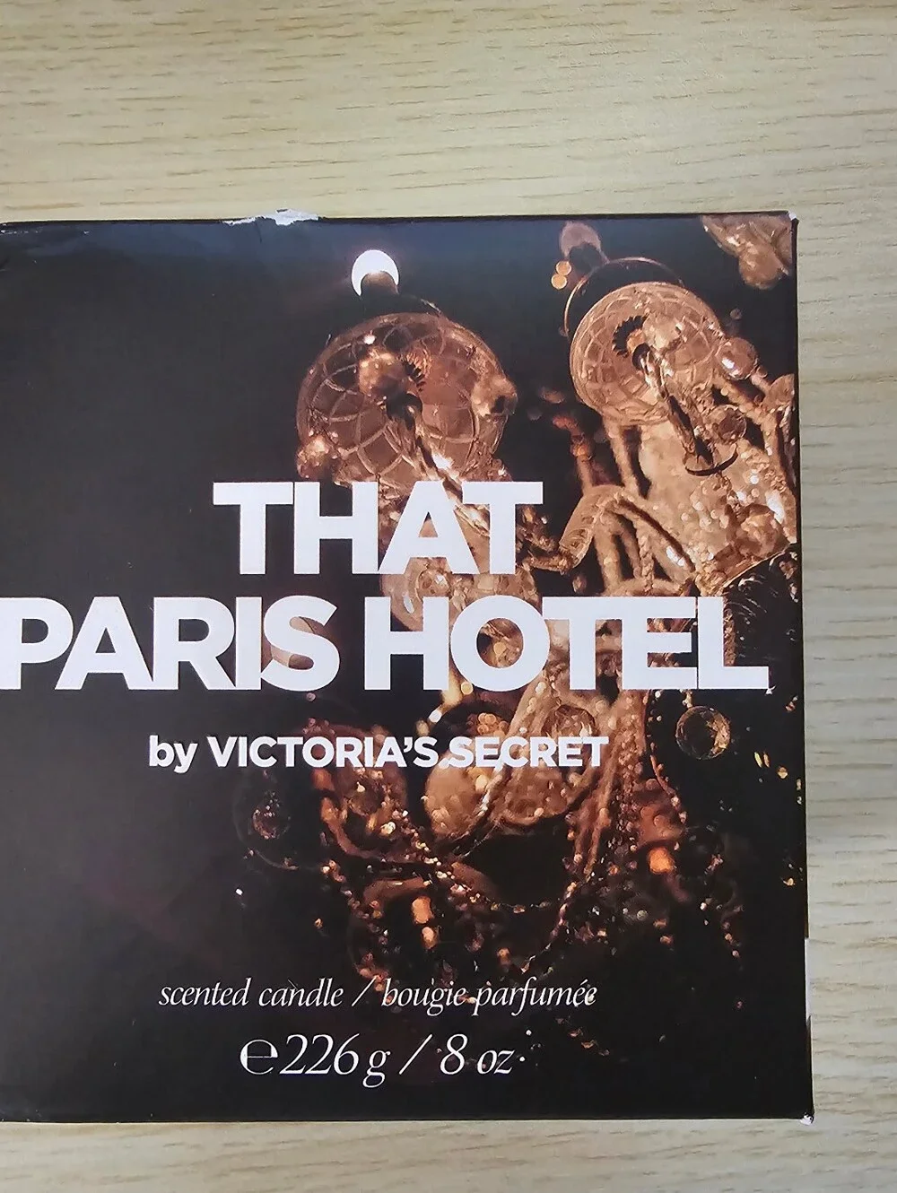 Victoria's Secret That Paris Hotel Candle New in Box Scented Candle
